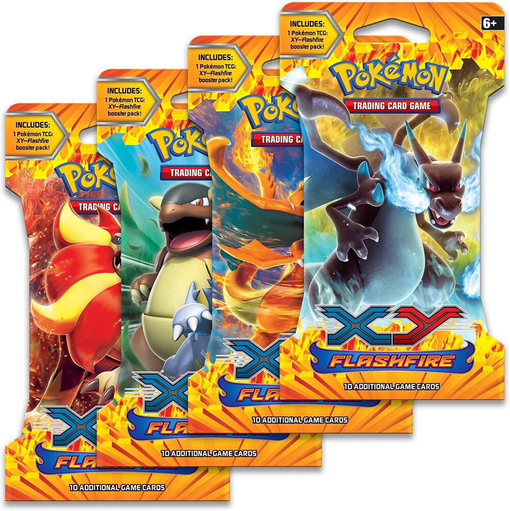 Flashfire Sleeved Booster Pack Art Bundle [Set of 4] card from XY - Flashfire