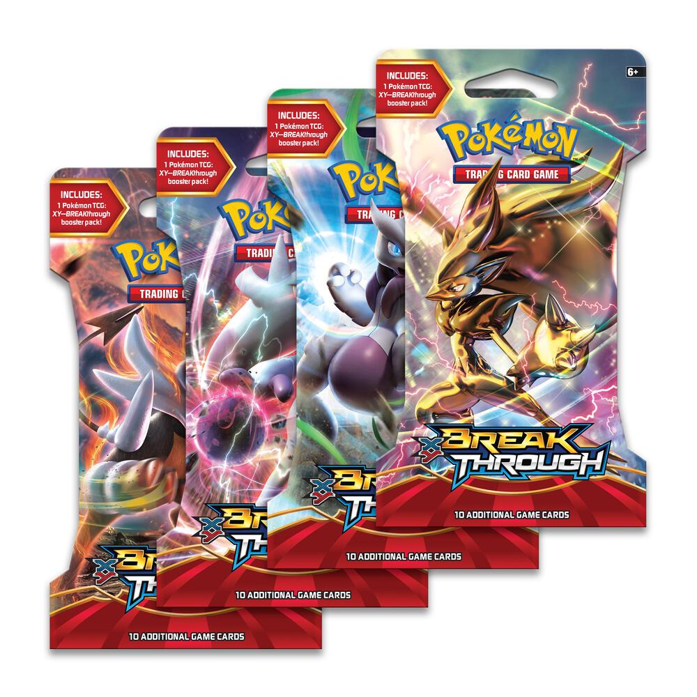 BREAKthrough Sleeved Booster Pack Art Bundle [Set of 4] card from XY - BREAKthrough