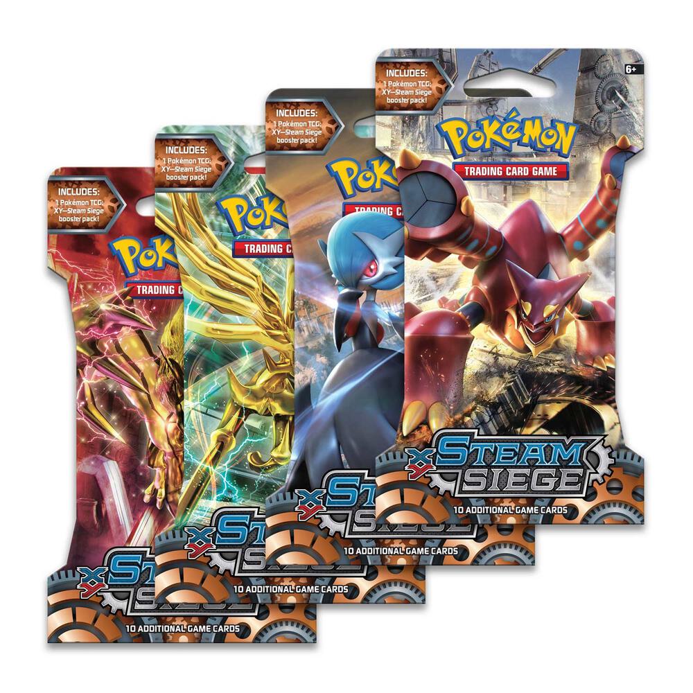 Steam Siege Sleeved Booster Pack Art Bundle [Set of 4] card from XY - Steam Siege