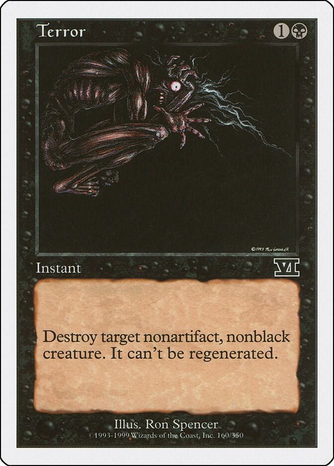 Terror 160 card from Classic Sixth Edition