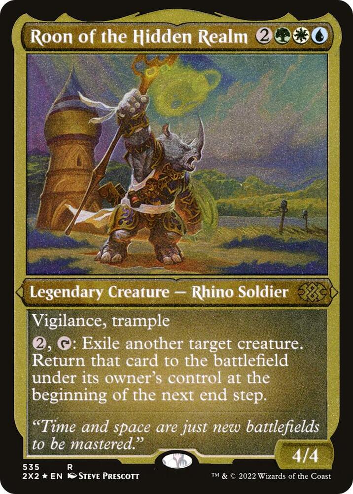 Roon of the Hidden Realm (Foil Etched) 535 card from Double Masters 2022