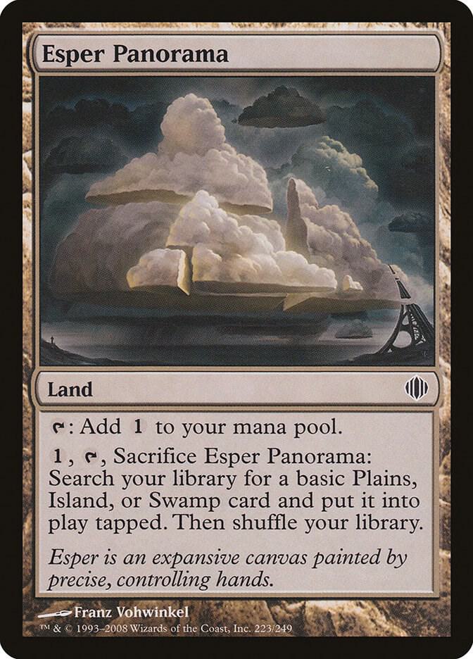 Esper Panorama 223 card from Shards of Alara