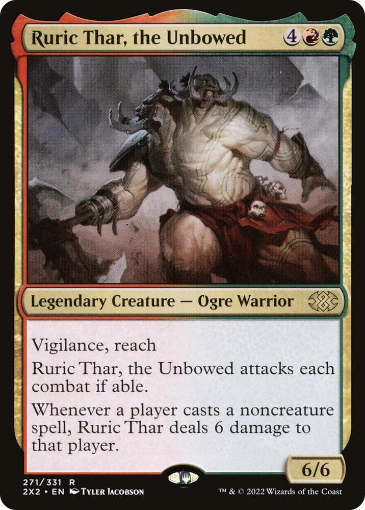 Ruric Thar, the Unbowed 271 card from Double Masters 2022