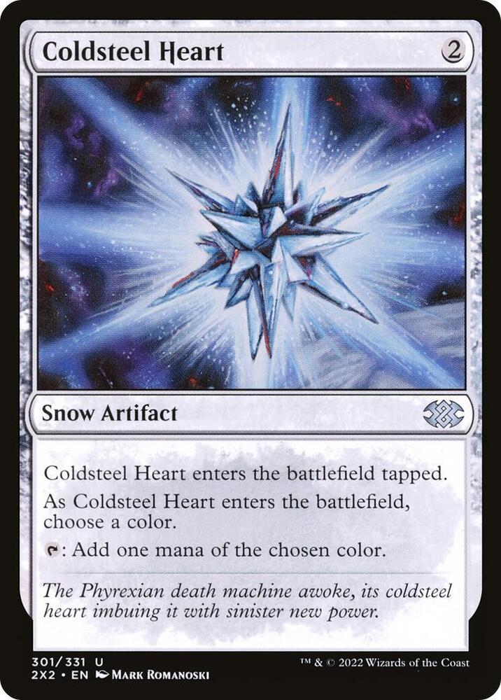 Coldsteel Heart 301 card from Double Masters 2022