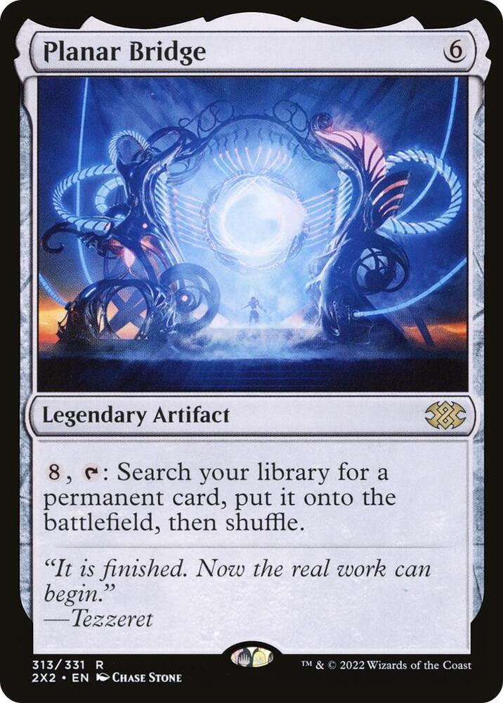 Planar Bridge 313 card from Double Masters 2022