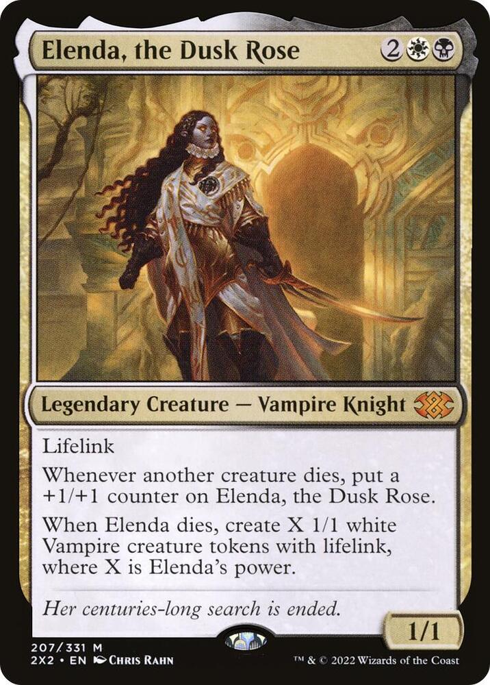 Elenda, the Dusk Rose 207 card from Double Masters 2022