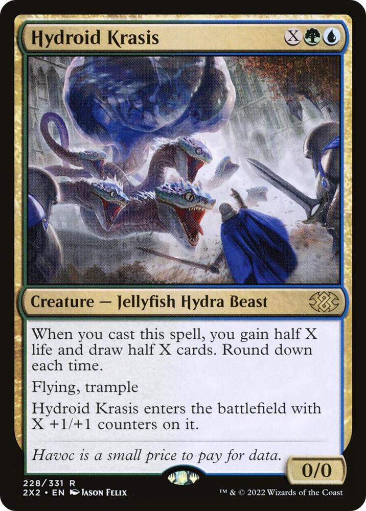 Hydroid Krasis 228 card from Double Masters 2022