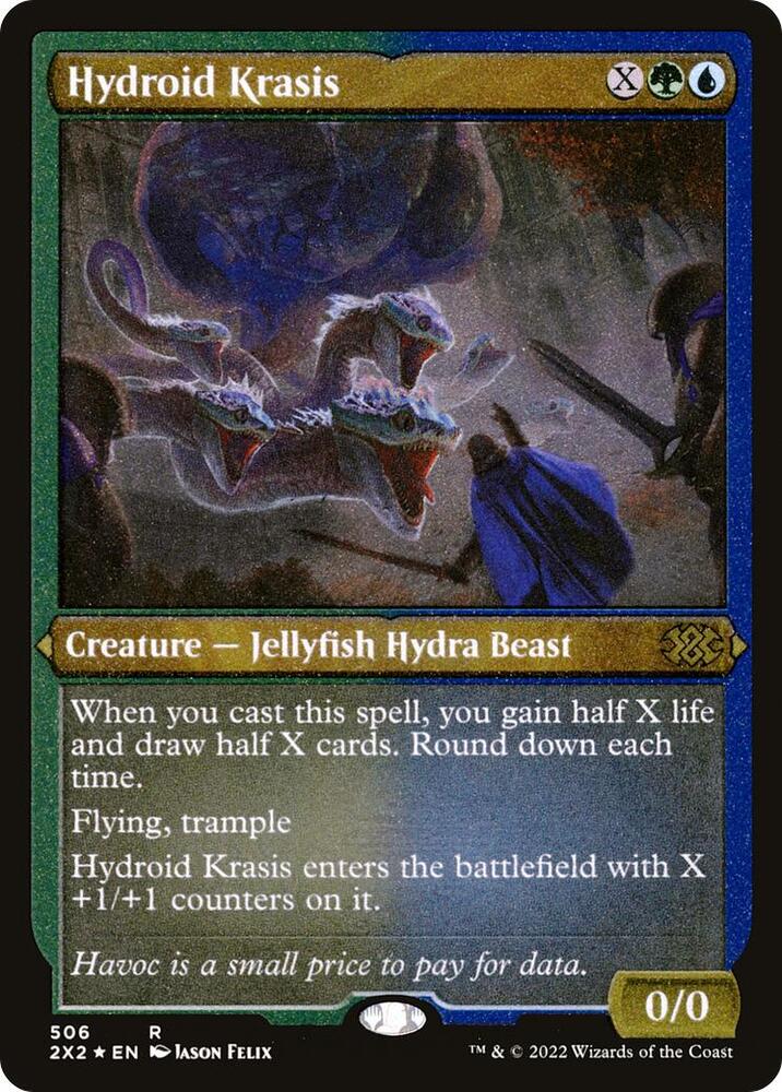 Hydroid Krasis (Foil Etched) 506 card from Double Masters 2022