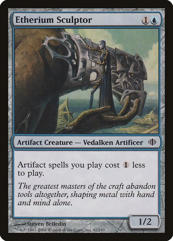 Etherium Sculptor 42 card from Shards of Alara