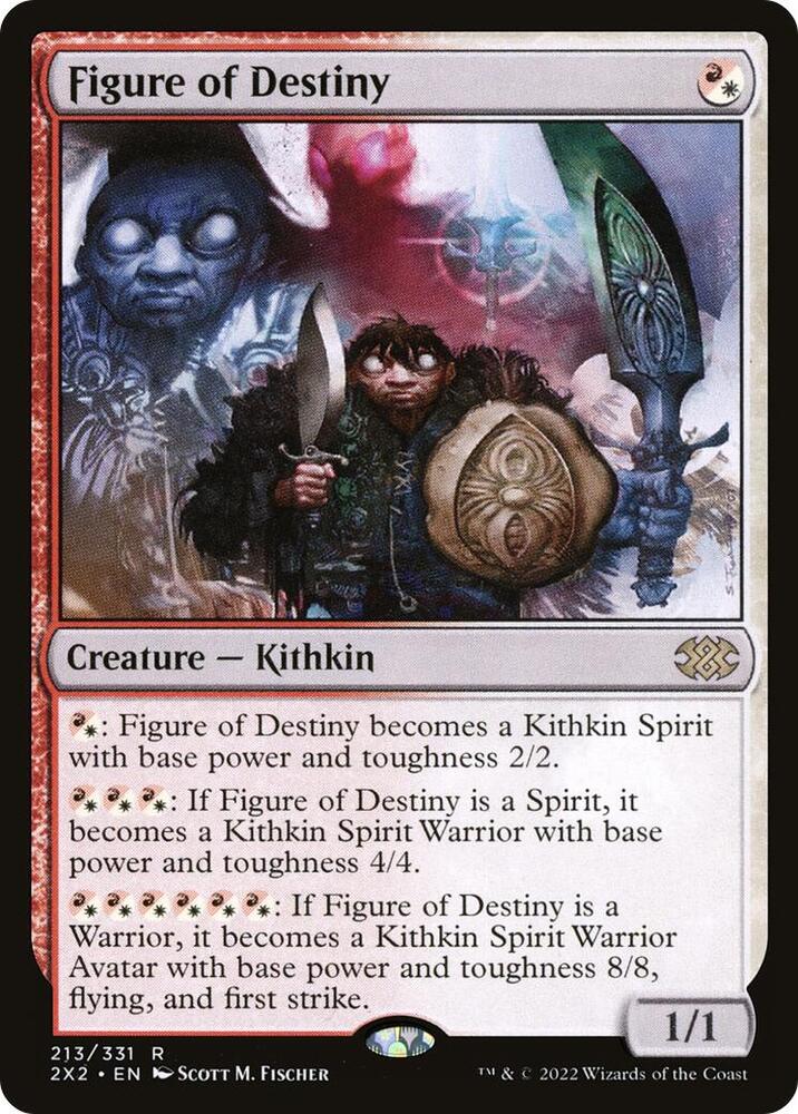 Figure of Destiny 213 card from Double Masters 2022