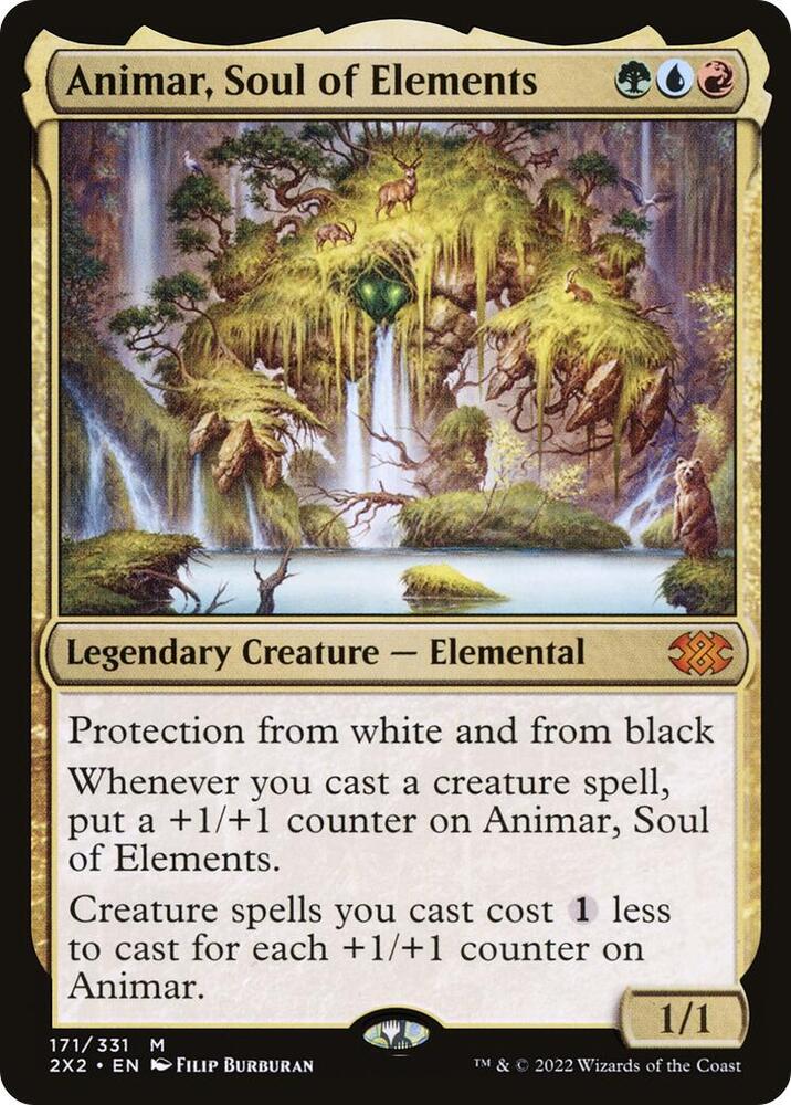 Animar, Soul of Elements 171 card from Double Masters 2022