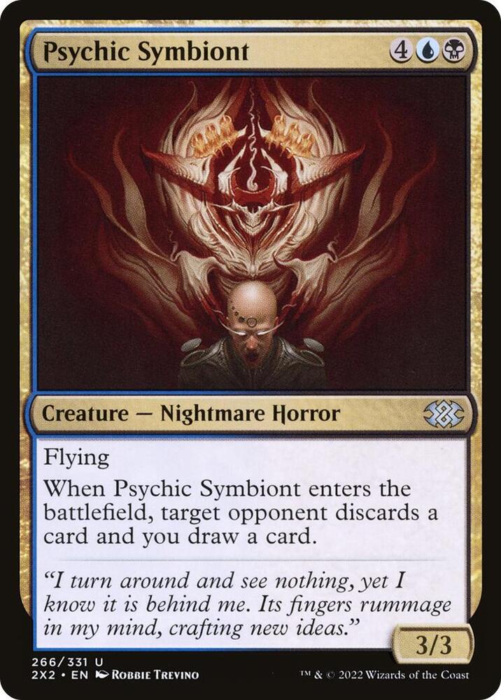 Psychic Symbiont 266 card from Double Masters 2022