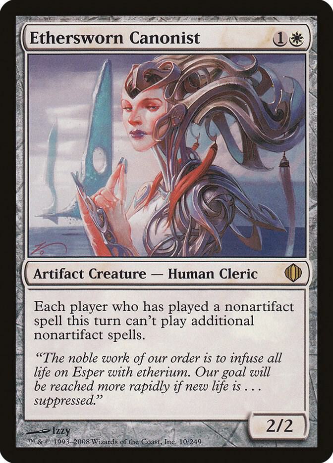 Ethersworn Canonist 10 card from Shards of Alara