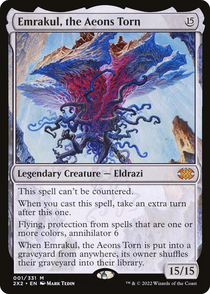 Emrakul, the Aeons Torn 1 card from Double Masters 2022