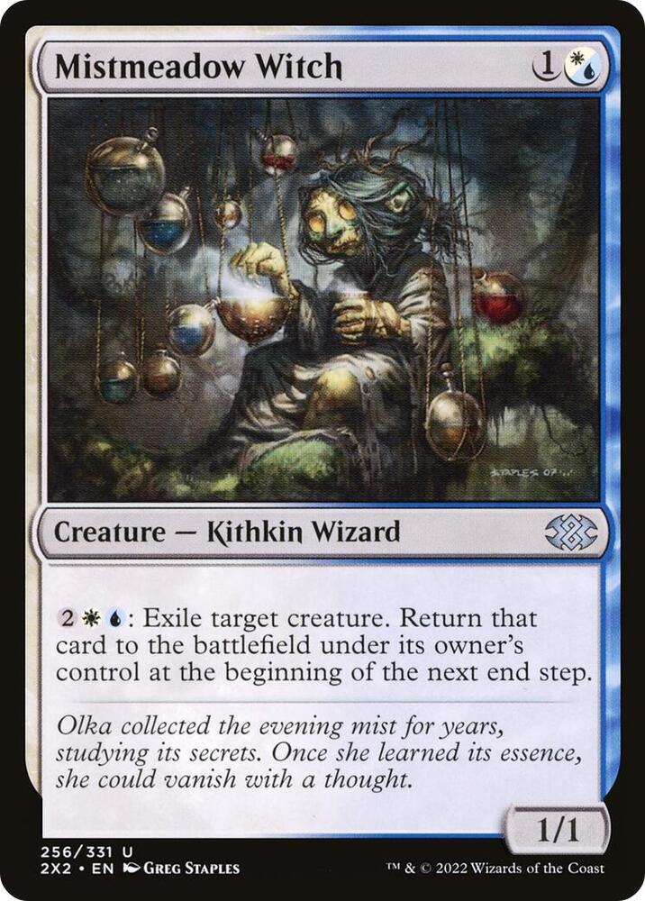 Mistmeadow Witch 256 card from Double Masters 2022