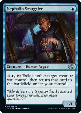 Nephalia Smuggler 61 card from Double Masters 2022