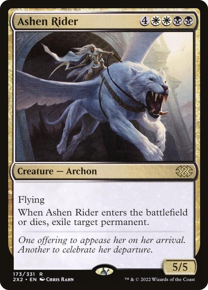 Ashen Rider 173 card from Double Masters 2022