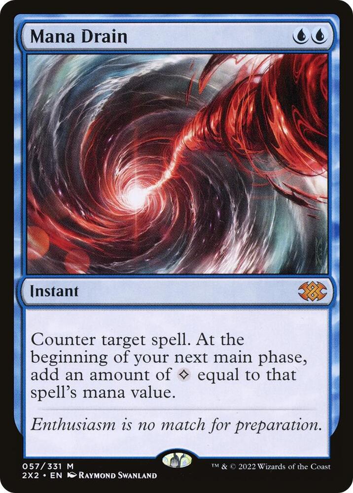 Mana Drain 57 card from Double Masters 2022
