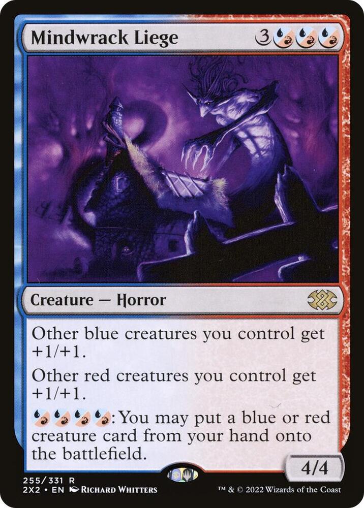 Mindwrack Liege 255 card from Double Masters 2022