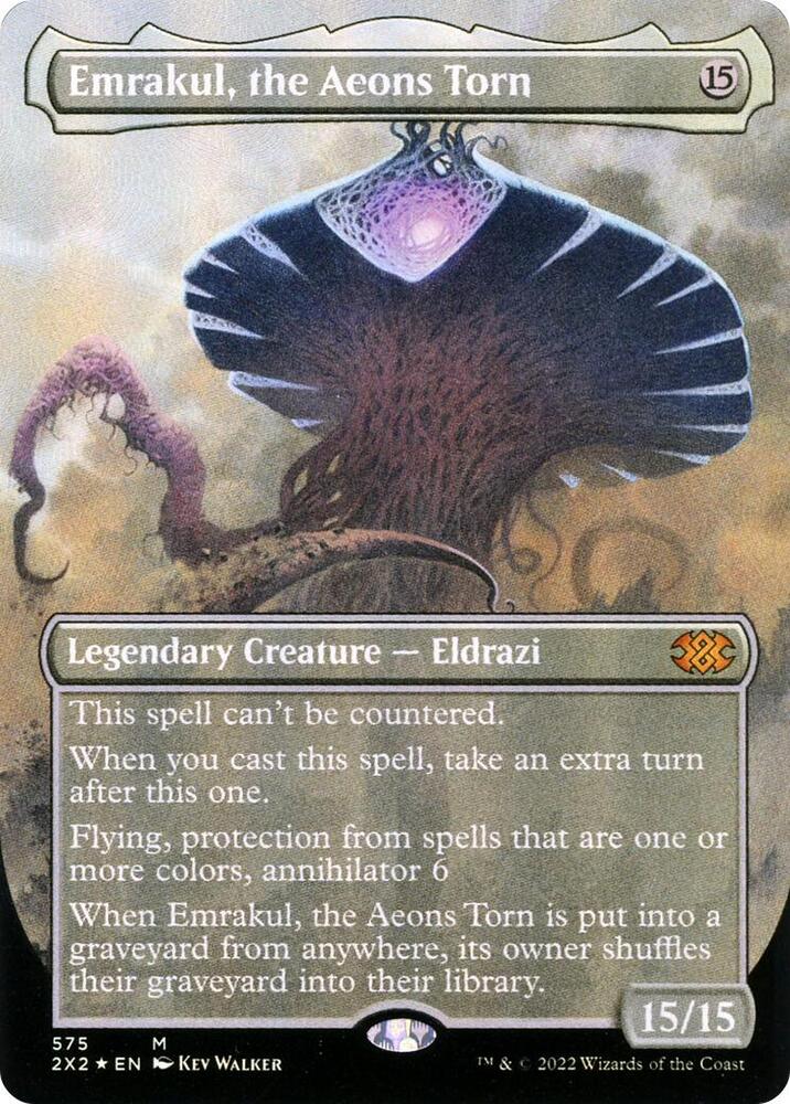 Emrakul, the Aeons Torn (Textured Foil) 575 card from Double Masters 2022