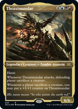 Thraximundar (Foil Etched) 546 card from Double Masters 2022