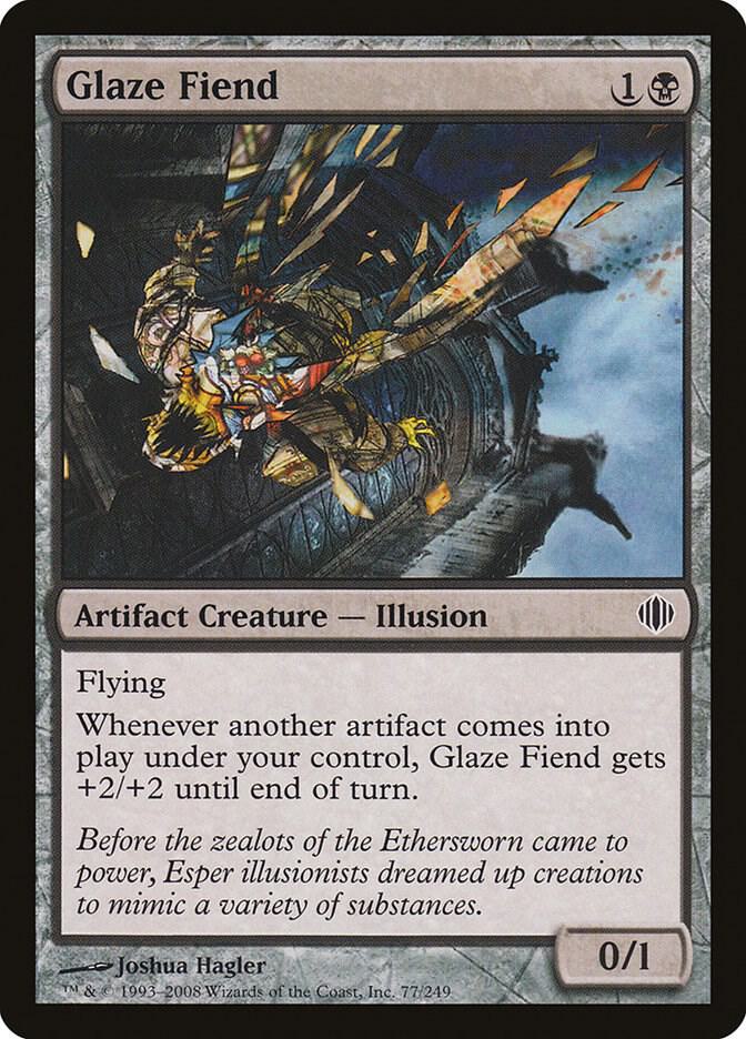 Glaze Fiend 77 card from Shards of Alara
