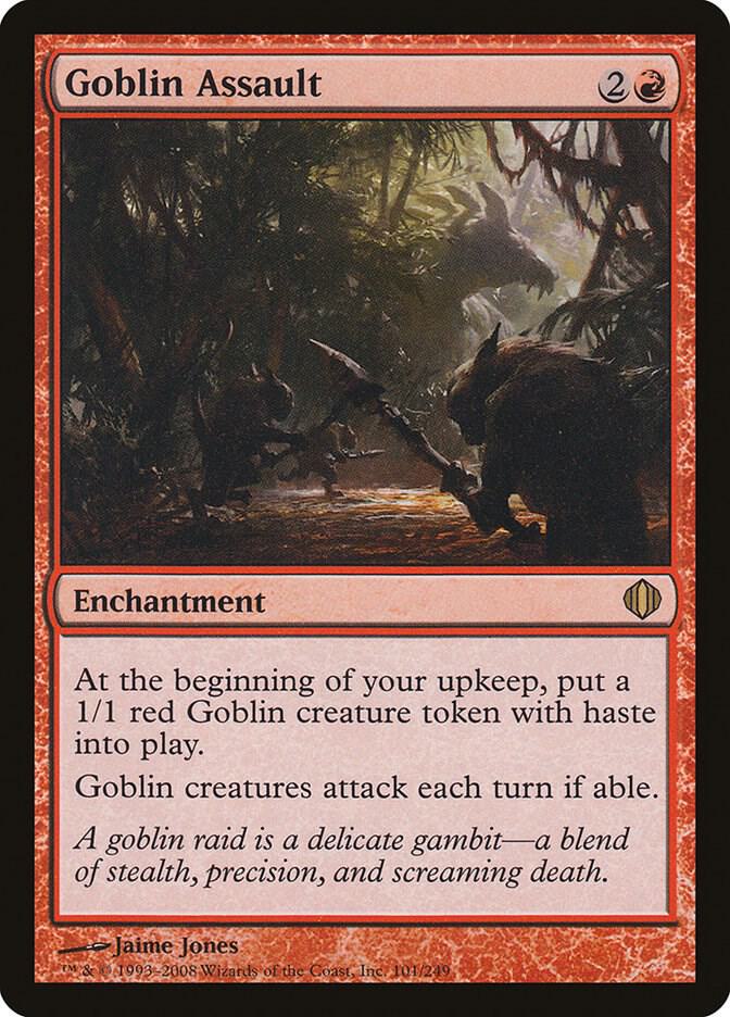 Goblin Assault 101 card from Shards of Alara
