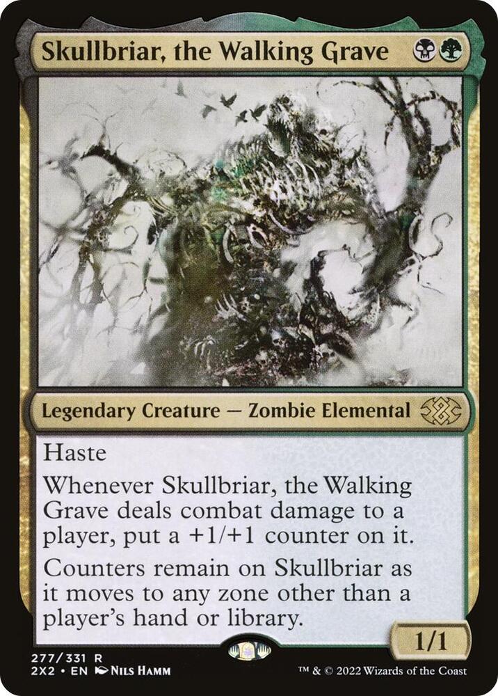 Skullbriar, the Walking Grave 277 card from Double Masters 2022