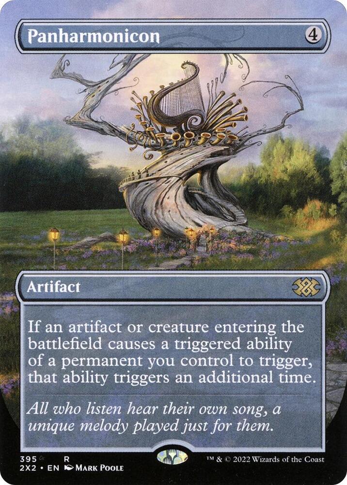 Panharmonicon (Borderless) 395 card from Double Masters 2022
