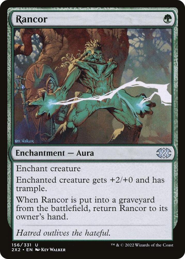 Rancor 156 card from Double Masters 2022