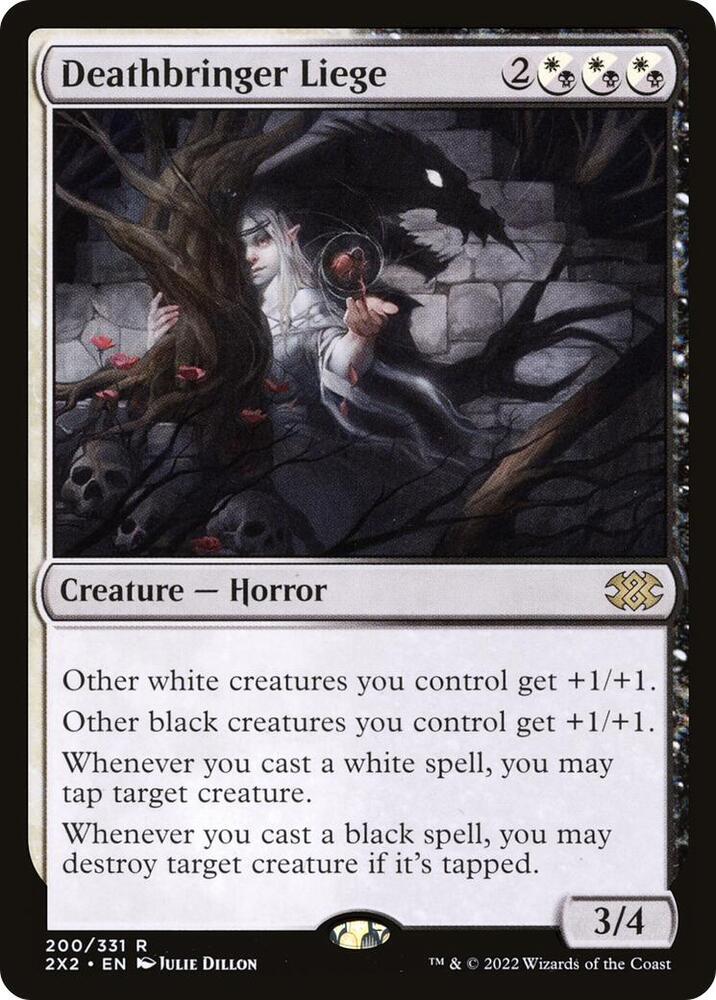Deathbringer Liege 200 card from Double Masters 2022