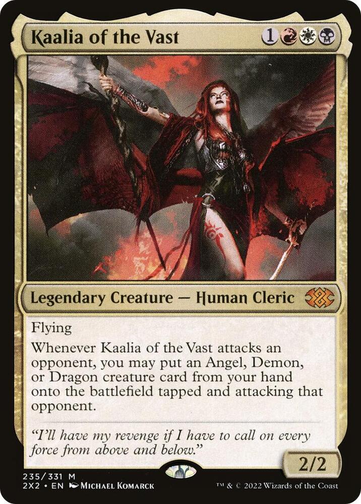 Kaalia of the Vast 235 card from Double Masters 2022