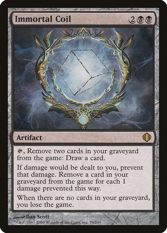 Immortal Coil 79 card from Shards of Alara