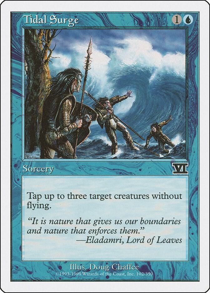 Tidal Surge 102 card from Classic Sixth Edition