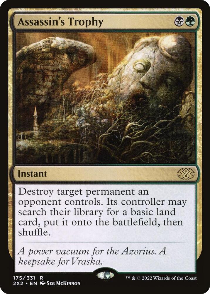 Assassin's Trophy 175 card from Double Masters 2022