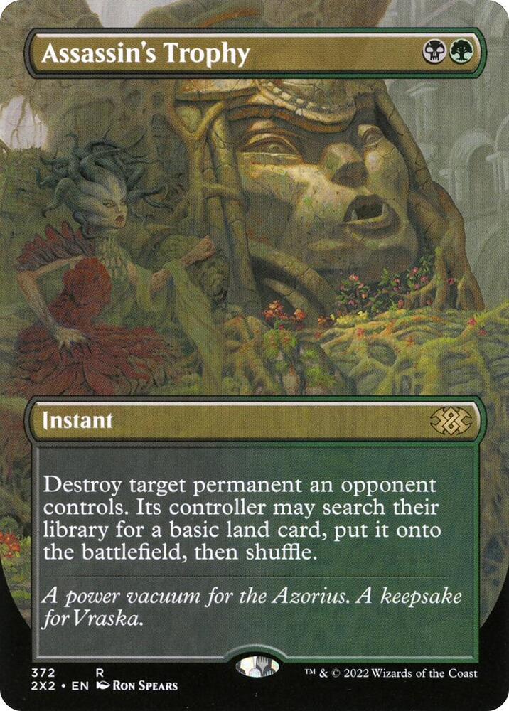 Assassin's Trophy (Borderless) 372 card from Double Masters 2022