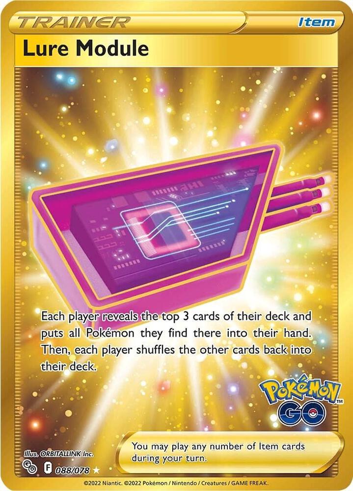 Lure Module (Secret) 088/078 card from Pokemon GO