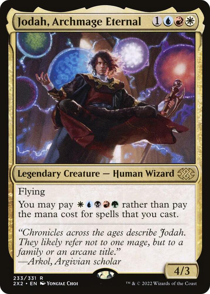 Jodah, Archmage Eternal 233 card from Double Masters 2022
