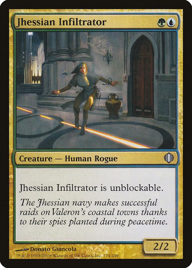 Jhessian Infiltrator 174 card from Shards of Alara