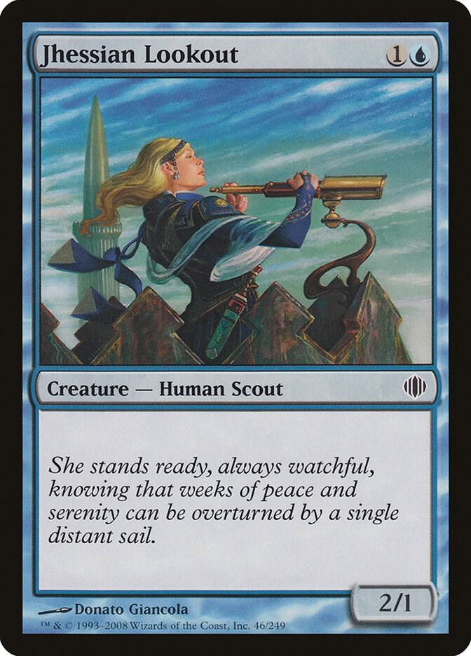 Jhessian Lookout 46 card from Shards of Alara