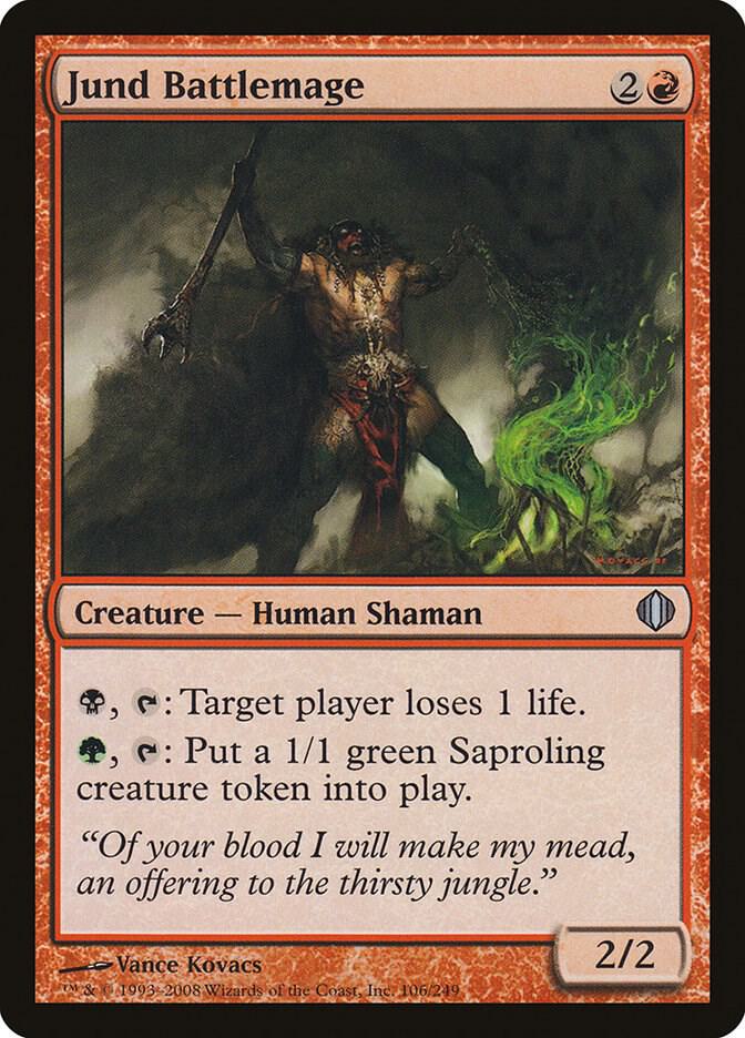 Jund Battlemage 106 card from Shards of Alara