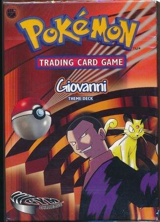 Gym Challenge Theme Deck - "Giovanni" sealed product from Gym Challenge