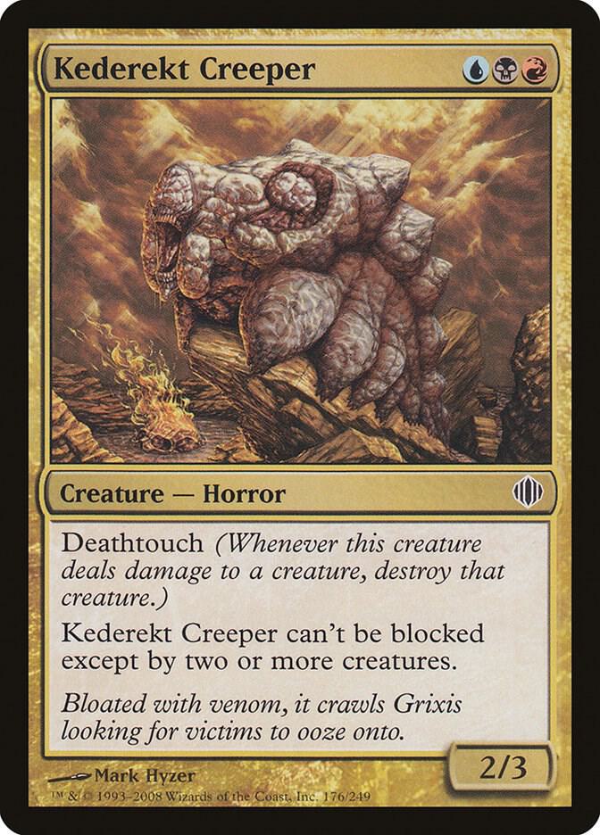 Kederekt Creeper 176 card from Shards of Alara