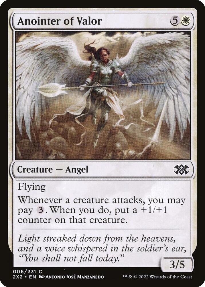 Anointer of Valor 6 card from Double Masters 2022