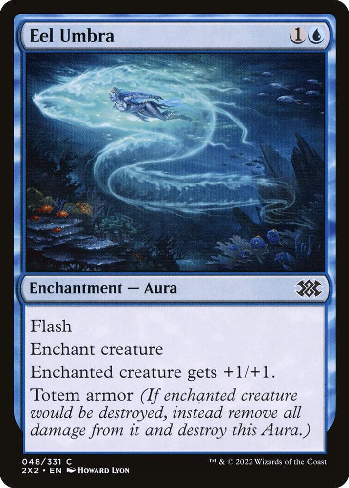 Eel Umbra 48 card from Double Masters 2022