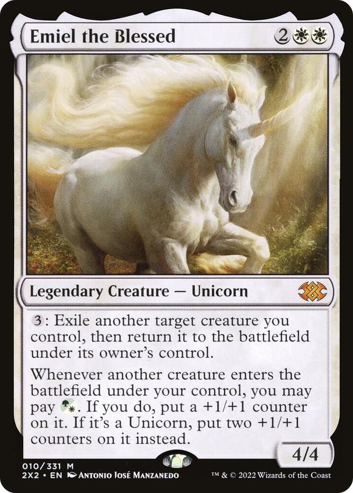 Emiel the Blessed 10 card from Double Masters 2022