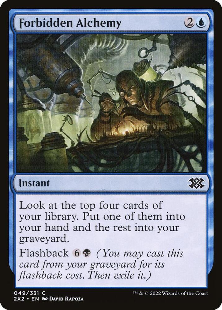 Forbidden Alchemy 49 card from Double Masters 2022