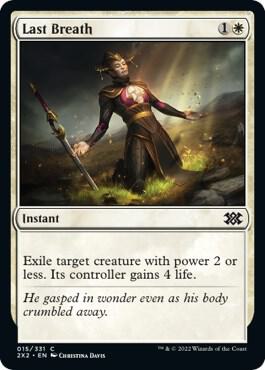 Last Breath 15 card from Double Masters 2022