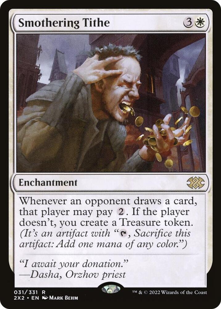 Smothering Tithe 31 card from Double Masters 2022