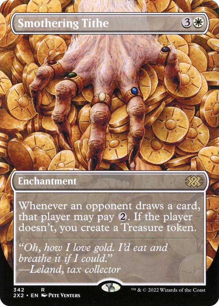 Smothering Tithe (Borderless) 342 card from Double Masters 2022